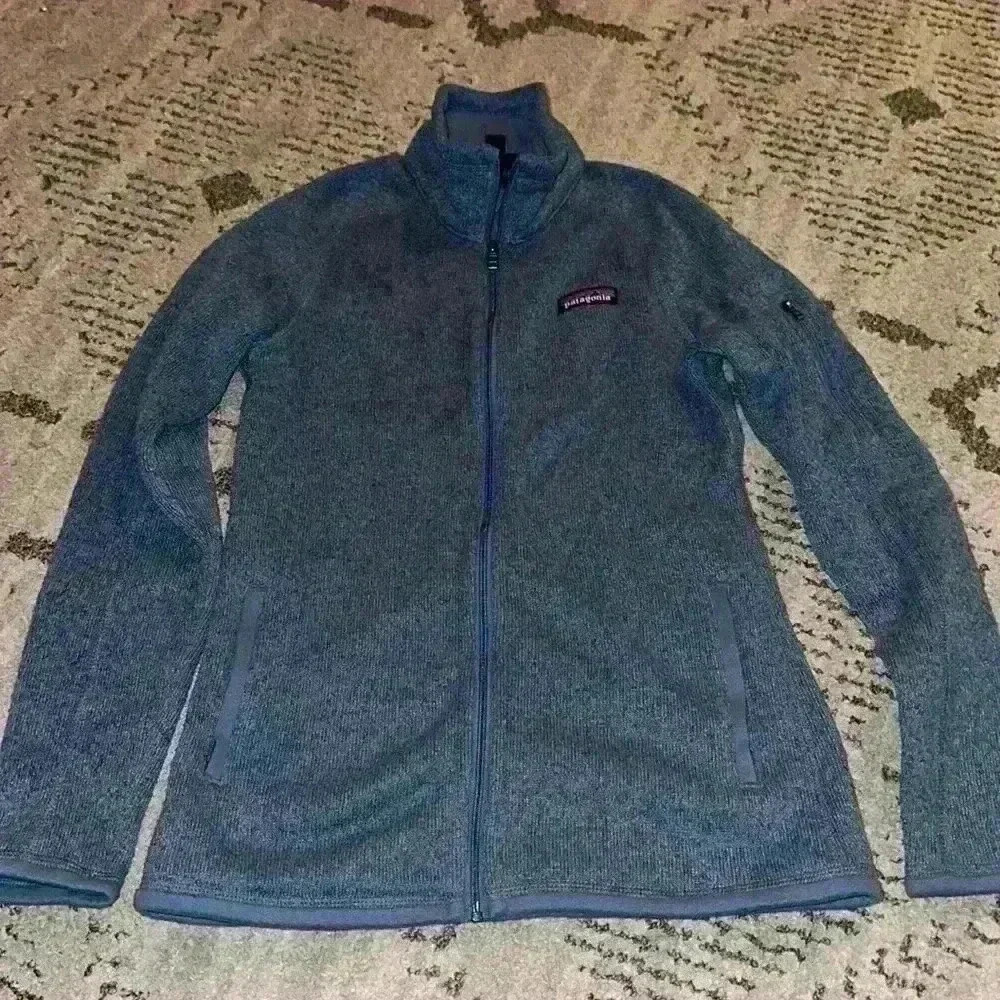 Patagonia‎ Women’s Better Sweater Full Zip in Berlin Blue size XS